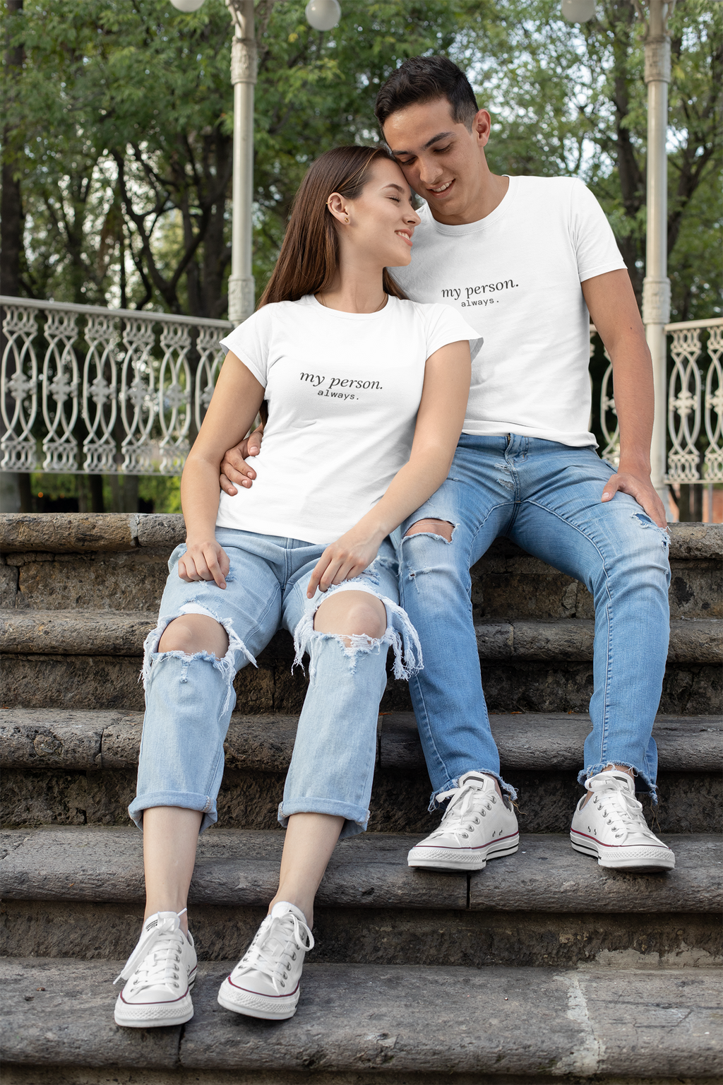 My Person. Always. T-Shirt | Minimalist Text | Regular Fit