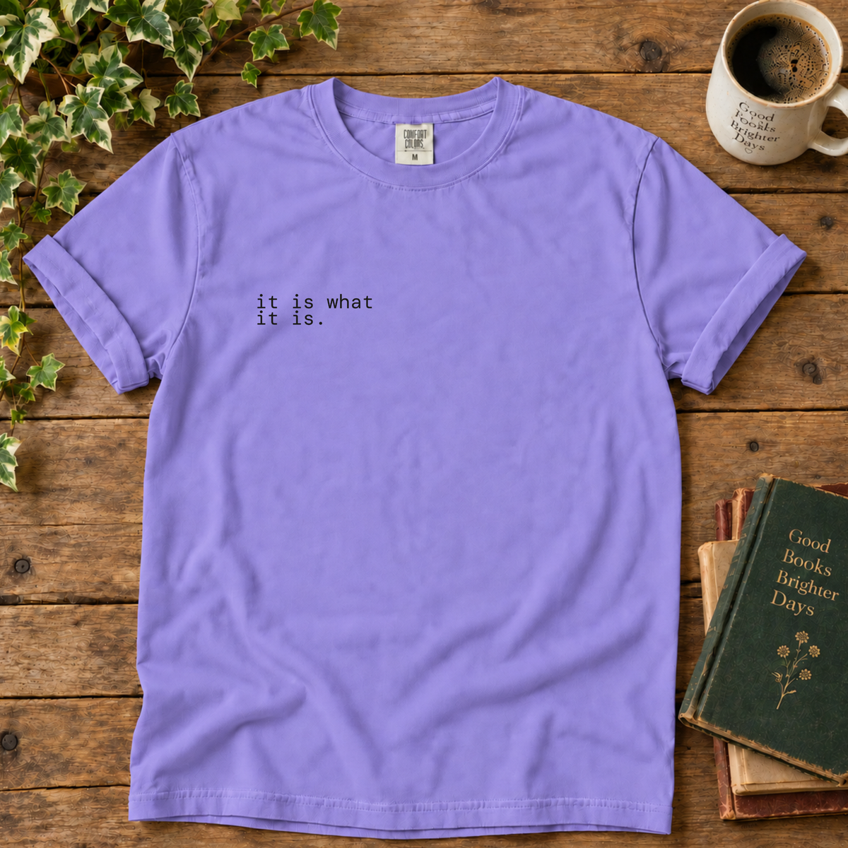 it is what it is. t-shirt