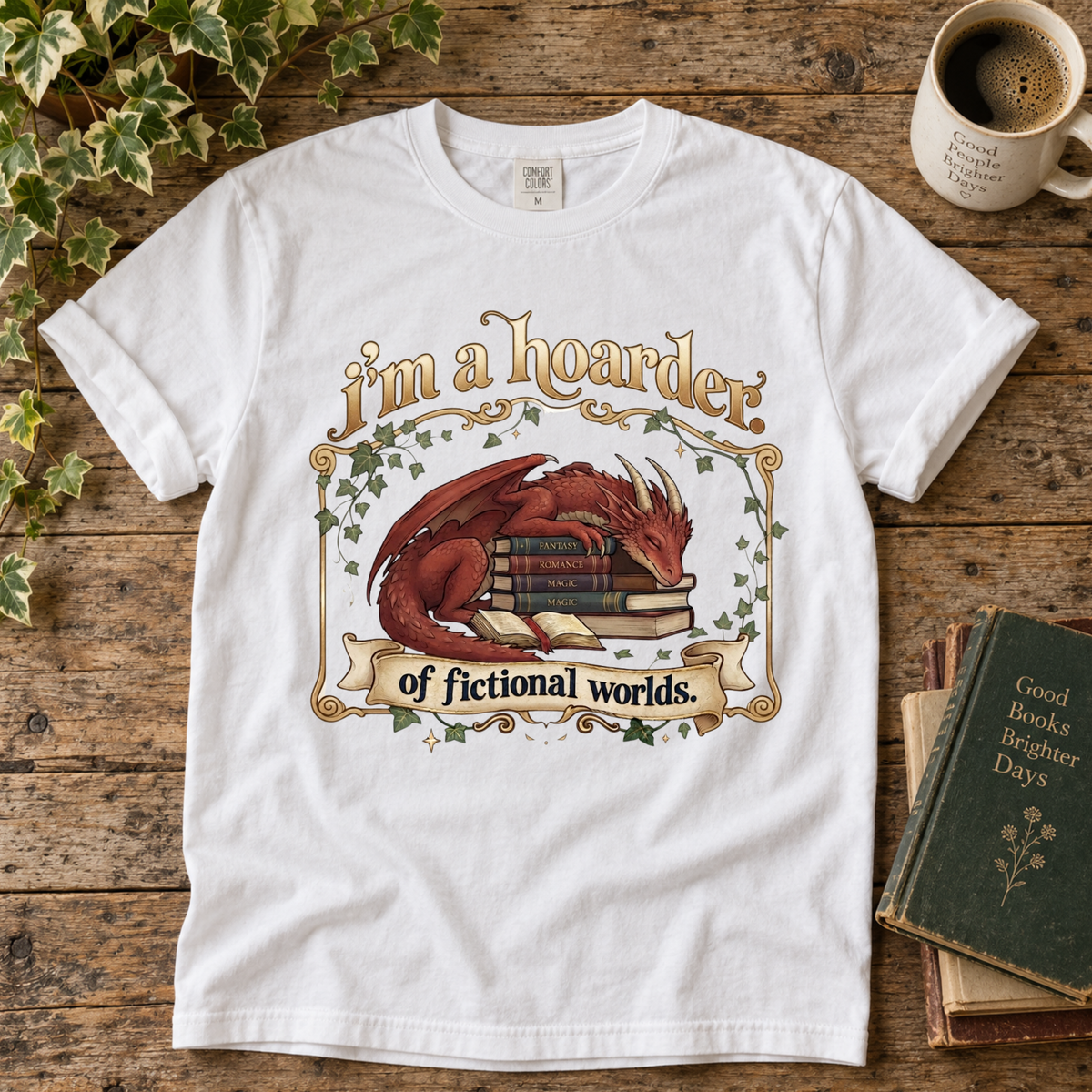 i am a hoarder. t-shirt