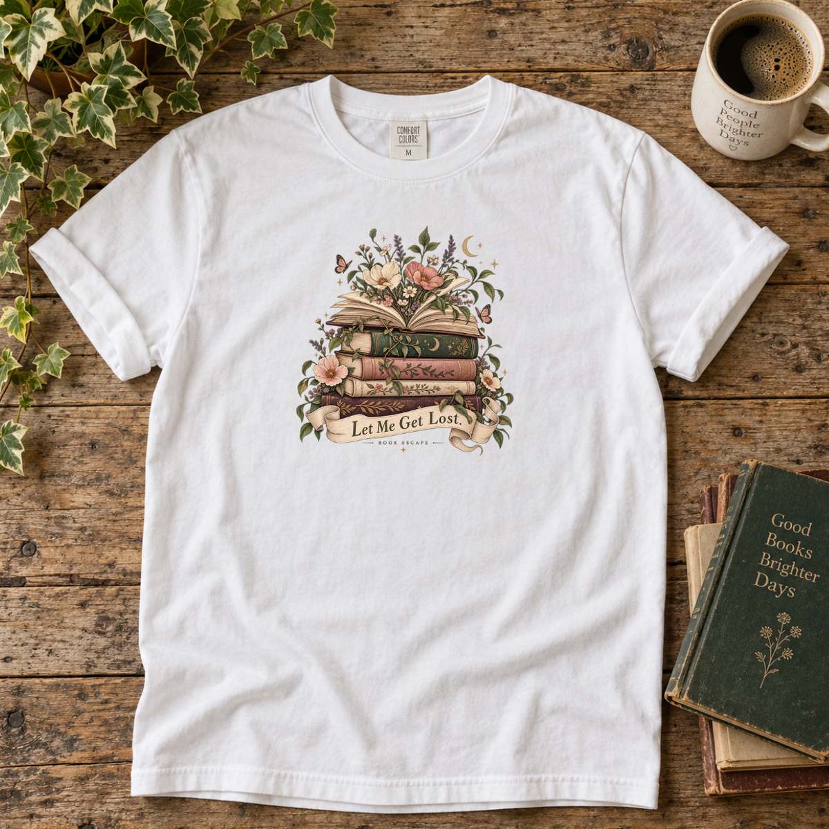 let's get lost. t-shirt