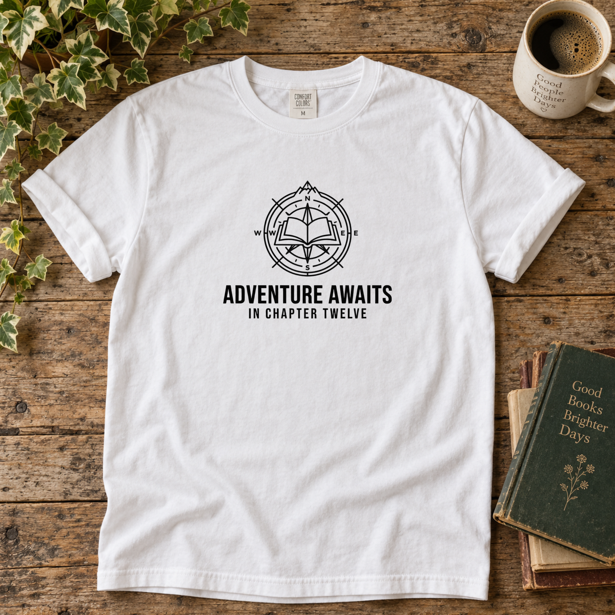 adventure awaits. t-shirt