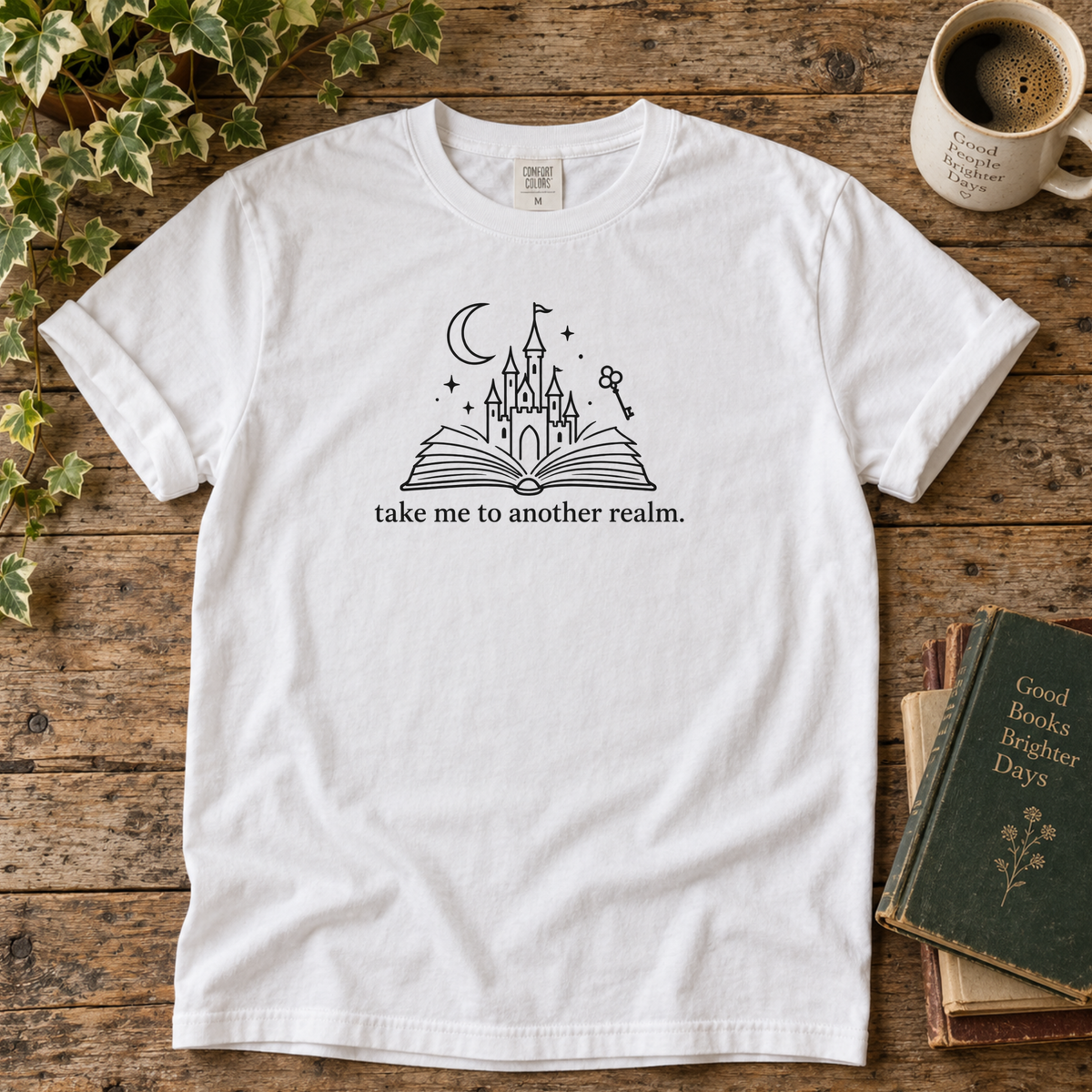 take me to another realm. t-shirt